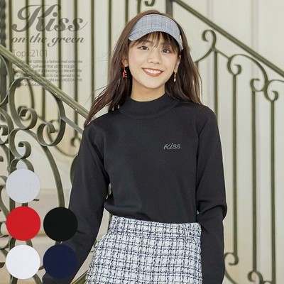 ゴルフウェア レディース ゴルフ ニット 長袖 無地 トップス ハイネック無地軽量ニット おしゃれ 大人 かわいい 着心地 伸縮性 インナー 通販 Lineポイント最大0 5 Get Lineショッピング