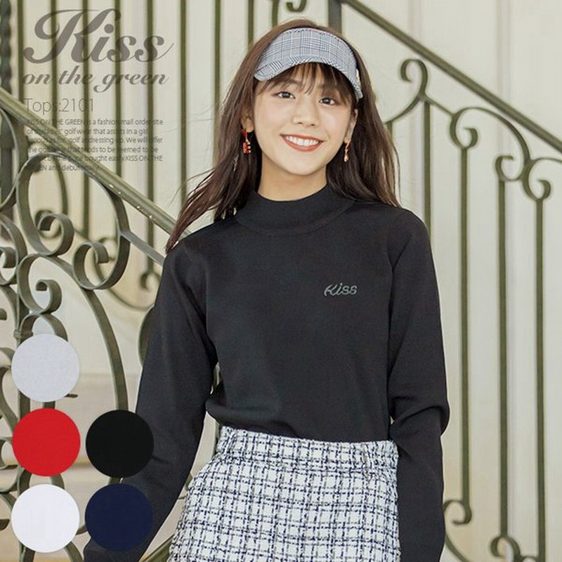 ゴルフウェア レディース ゴルフ ニット 長袖 無地 トップス ハイネック無地軽量ニット おしゃれ 大人 かわいい 着心地 伸縮性 インナー 通販 Lineポイント最大0 5 Get Lineショッピング