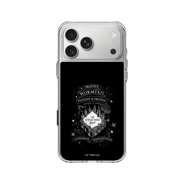 iPhone 17 Pro Max Clear Case（相機按鈕） 透明 - 哈利波特 Harry Potter - 劫盜地圖