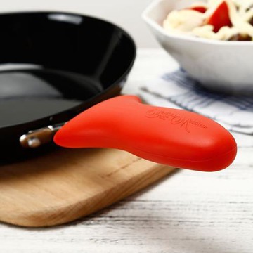 硅膠防燙手夾鍋柄套耐高溫奶鍋煎鍋炒鍋柄套鍋耳套鍋把手隔熱防滑