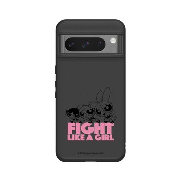 Pixel 8 Pro SolidSuit 黑 - The Powerpuff Girls 飛天小女警 - 像女孩一樣