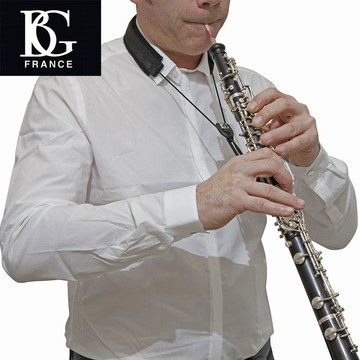 法國BG O33E 雙簧管吊帶 彈性尼龍肩帶 Oboe 小叮噹的店-