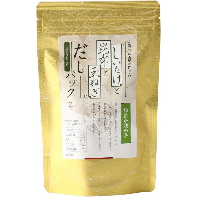 茶のみ仲間 しいたけと昆布と玉ねぎのだしパック 1袋 96g(8g×12包)×10