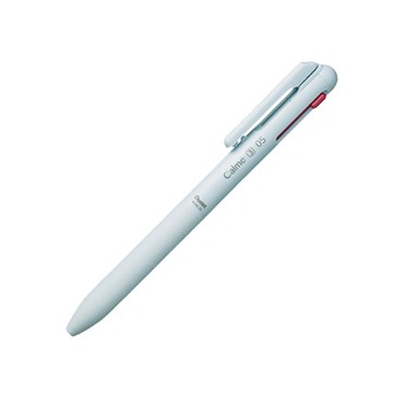 飛龍Pentel Calme靜暮三色輕油筆/XBXAC35S2/粉藍桿/0.5mm