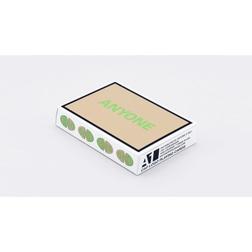 【USPCC 撲克】Beige/Green Cap Logo ANYONE 撲克 S103052800