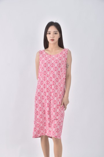 (S) jm collection無袖粉色洋裝