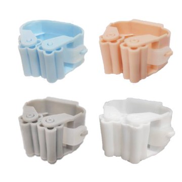 【派樂】多用途子母扣式 拖把夾 3入