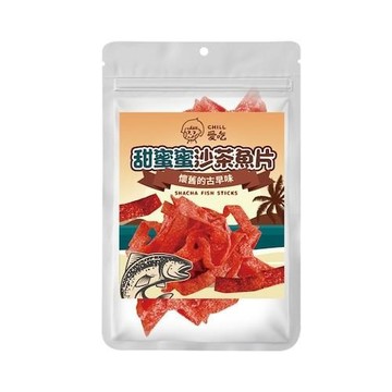 海味 甜蜜沙茶魚片(100g/包)x4包