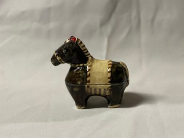 黑馬香合 10公分