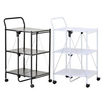 ikloo~折疊式扶手活動餐車／置物車(KC44A)1入 款式可選