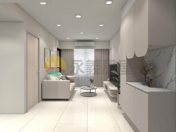 高檔裝潢菁科2MAX兩房平車無限視野~北歐風｜台中市南屯區春安路