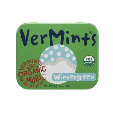 VERMINTS 美國有機薄菏糖 冬青風味  40g  6盒