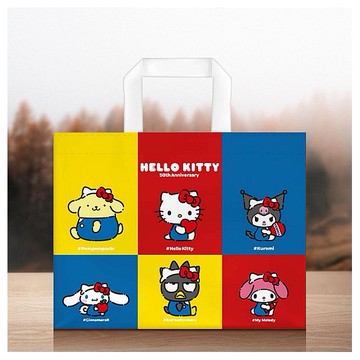 御衣坊~Hello Kitty 50周年超聲波不織布提袋(1入)