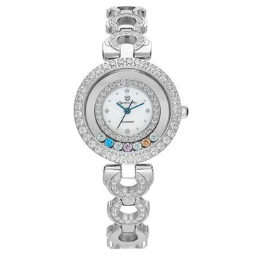 Olympia Star 奧林比亞之星 銀月星語石英女錶 28019.1DLS 白面