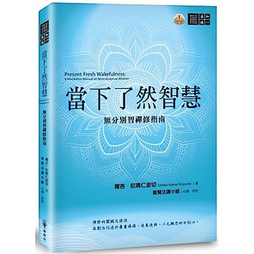 當下了然智慧：無分別智禪修指南【城邦讀書花園】