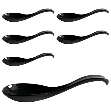 功夫勺套裝  黑色  6個