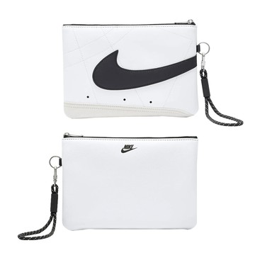 nike icon blazer 手腕包-大-手拿包 零錢包 可卸式手腕帶 白黑