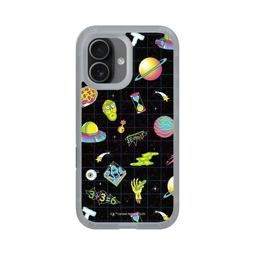 iPhone 17 AirX 流變灰 - 瑞克和莫蒂 Rick and Morty - 太空圖鑑