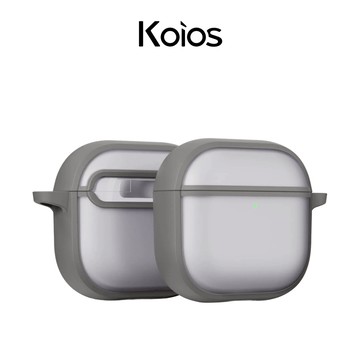 【Koios】Airpods｜附質感皮質掛飾 霧透親膚磨砂耳機殼 4 3 Pro2 Pro 保護殼 矽膠 耳機殼