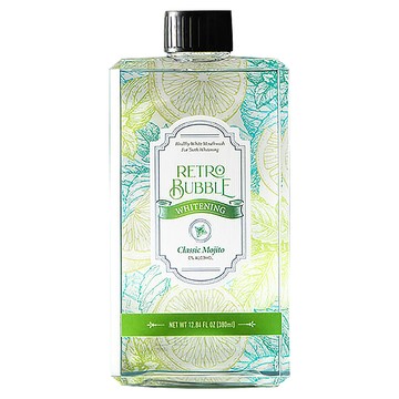 RETRO BUBBLE 乳鐵亮白草本漱口水 經典Mojito  380ml  1瓶