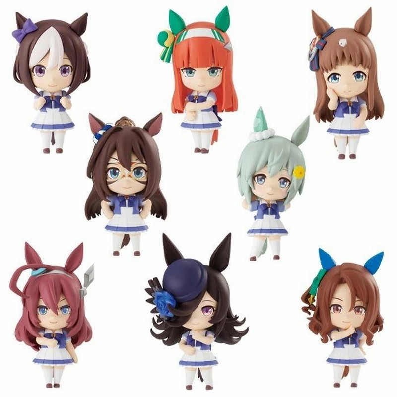 BANDAI Candy ウマ娘 プリティーダービー ミニキャラコレクション 01 第1弾 8個入 BOX バンダイ 人形 グッズ フィギュア  大人買い | LINEショッピング