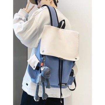 書包男ins潮酷旅行大容量高中大學生電腦背包潮牌休閑男士雙肩包