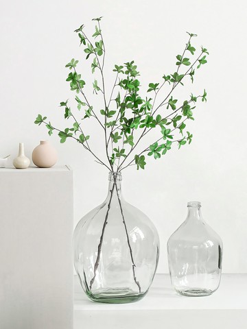 仿真綠植吊鐘單支客廳桌面裝飾品擺件仿生植物室內造景假綠植擺設