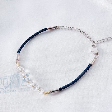 白色平靜、奇蹟來臨(含開光)白水晶淨化心靈磁場、添正能量、避邪