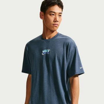 NIKE 短袖上衣 男 T恤 寬鬆 落肩 AS U NSW RETRO FLAIR TEE 藍 IW1196-410