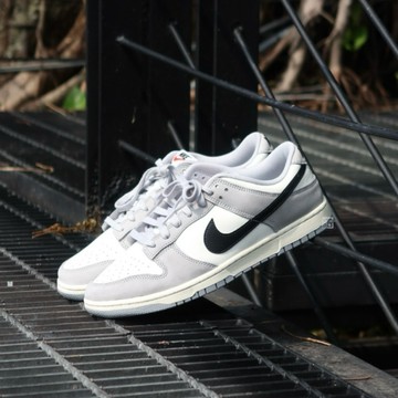 隔日到 ☆小B之都☆ NIKE DUNK LOW 白灰 灰黑勾 奶油底 皮革 麂皮 IB3079-101 男款 現貨