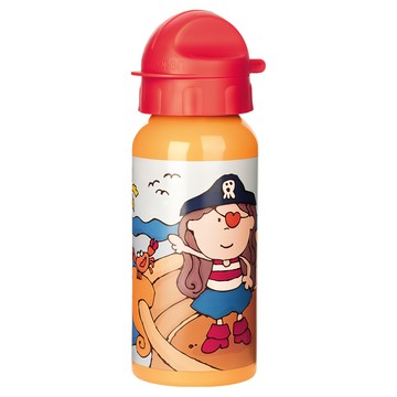 sigikid 水壺 18 x 6.5 x 6.5cm  姬塔小海盜 橘色  400ml  1個