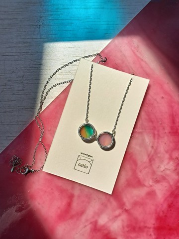 Meganeclace / RAINBOW-PINK