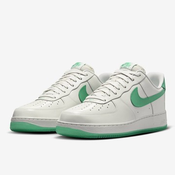 S.G NIKE AIR FORCE 1 07 PRM HF4864-094 白綠 AF1 漆皮 運動鞋 休閒鞋 男女鞋