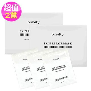 韓國 Bravity 深層水光面膜(30g/片,50片/盒)X超值2盒(國際航空版)-L