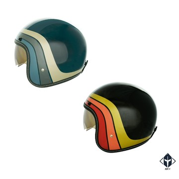 THH 安全帽 T-383A TON UP 多色可選 可拆洗 金屬快速插扣 輕盈 三扣式 復古帽 半罩