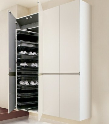 Panasonic 國際牌 日本原裝進口松下旋轉鞋架QCF90T 收納鞋子的好幫手 原廠保固一年(不含安裝/不含櫃體)【APP滿額下單10%點數(單一帳號最高5000點)】1/31止