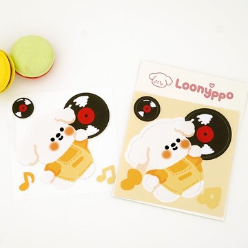 可重複撕貼的大尺寸貼紙