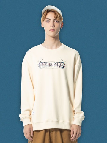 液態金屬字排版衛衣