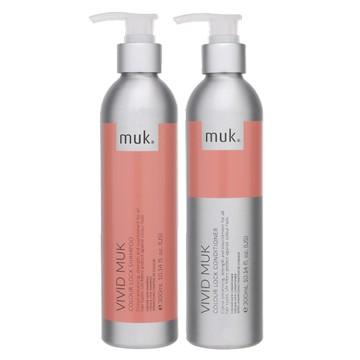 MUK 嬌顏鎖色洗護二入組 (300ml+300ml) - 嬌顏鎖色洗護二入組(300ml+300ml)