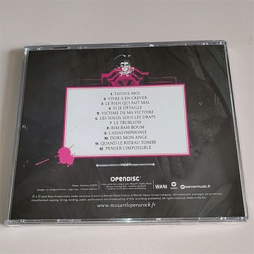 搖滾莫扎特音樂劇原聲大碟 Mozart LOpera Rock 法 CD 音樂劇