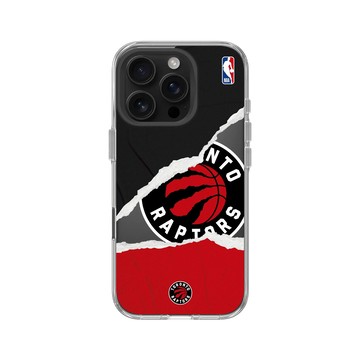 iPhone 16 Pro Clear Case（相機按鈕） 透明 - NBA - 熱血系列-多倫多暴龍 Toronto Raptors - Sweat and Tears