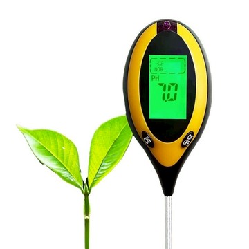 四合一土壤檢測儀【綠美園樂居】土壤檢測 酸鹼度 土壤濕度計 土壤測試儀 土壤檢測計 免電池檢測儀 濕度計 測土壤濕度