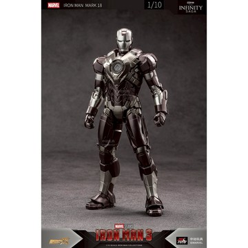 【野獸國】鋼鐵人 Mark 18 7吋可動人偶｜ZD TOYS 中動