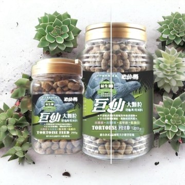 龜仙糧 巨仙 大顆粒 陸龜專用飼料 陸龜飼料 蘇卡達飼料 亞達 陸龜 90g 260g 1.2kg