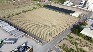 大角窗特農地新市雙面臨路邊間超方6分農地｜台南市新市區港子墘段