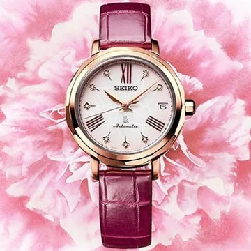 SEIKO 精工 Lukia系列 銀座 25周年紀念 真鑽機械腕錶 34.8mm (6R35-00N0K/SPB140J1)