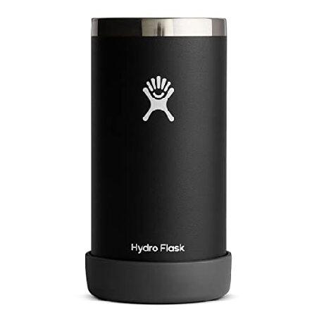 Hydro Flask(ハイドロフラスク) 16オンス トールボーイ ステンレススチール 再利用可能 缶ホルダー クーラーカップ ブラック 真空断熱 食器洗い機（並行輸入品）