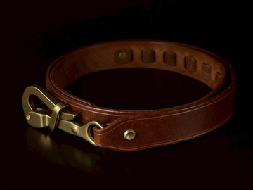 Sailor Belt 水手皮革腰帶-咖