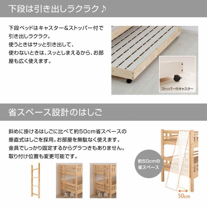 送料無料☆ シングルベッド　天然木　柵付き　すのこベッド　柵取り外し可能 北欧 天然木 すのこベッド シングルベッド 柵付きベッドフレーム
