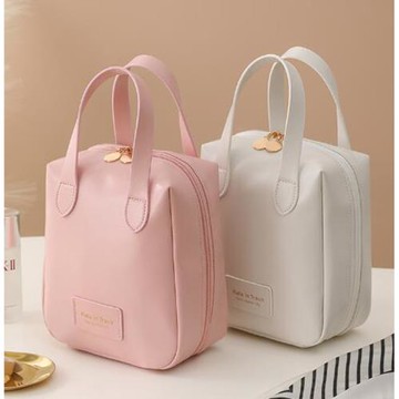 Sp house 自信完美手提女用大容量收納化妝包(2色可選)